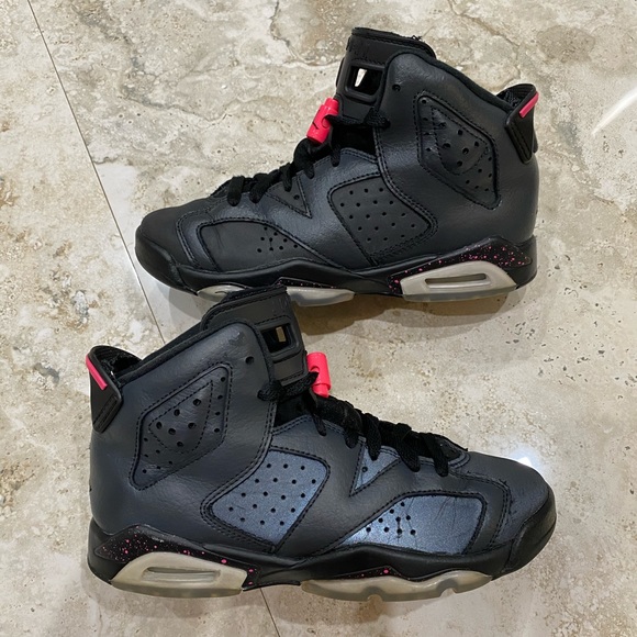 Jordan Other - NIKE AIR JORDAN 6 RETRO GG "HYPER PINK" SZ 4Y